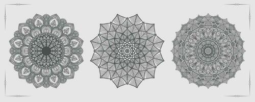 gratuit vecteur luxe mandala modèle Contexte et ornemental conception pour invitation, floral mandala. or mandala