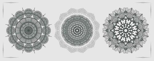 gratuit vecteur luxe mandala modèle Contexte et ornemental conception pour invitation, floral mandala. or mandala