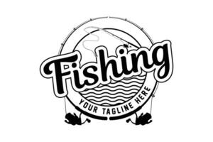 pêche logo dessins pour votre marque, professionnel pêche logo modèles pour votre entreprise, élégant pêche typographie, Créatif pêche conception, pêche passionné tee, unique pêche typographie vecteur