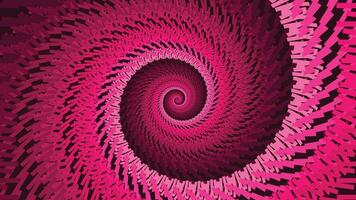 abstrait spirale Valentin Couleur charmant Contexte. vecteur