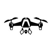 drone aérien caméra icône isolé sur blanc Contexte. graphique logo conception. vecteur illustration pour tout conception.