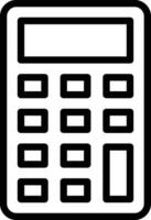 icône de vecteur de calculatrice