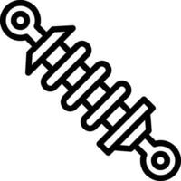 icône de vecteur de suspension