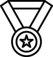 icône de vecteur de médaille