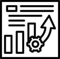 projet le progrès vecteur icône