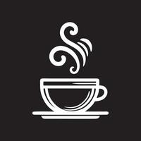 logo de café simple vecteur