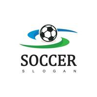 logo de football ou signe de club de football vecteur