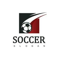 logo de football ou signe de club de football vecteur