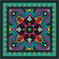 persan floral Oriental traditionnel tapis sol tapis tapis modèle Contexte vecteur facile Couleur changement