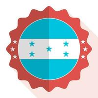 Honduras qualité emblème, étiqueter, signe, bouton. vecteur illustration.
