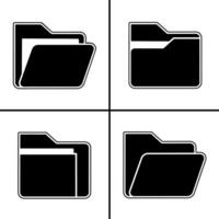 vecteur noir et blanc illustration de fichier bouton icône pour entreprise. Stock vecteur conception