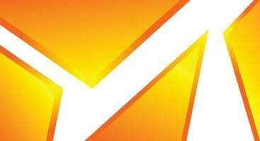 vecteur Contexte luxe moderne 3d pente abstrait Orange Couleur