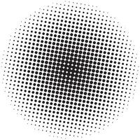 abstrait noir pente demi-teinte forme vecteur illustration.