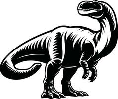 giganotosaurus dinosaure illustration gratuit vecteur