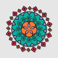 vecteur floral mandala