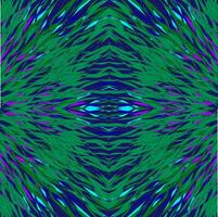 vecteur abstrait modèle dans le forme de vert ondulé lignes sur une bleu Contexte
