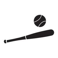 modèle de conception de vecteur de logo d'icône de baseball