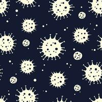 microbe, bactéries, pandémie couronne virus médicament masque modèle vecteur
