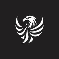 Aigle logo modèle vecteur icône illustration conception, Aigle oiseau logo modèle