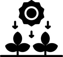 conception d'icône créative de photosynthèse vecteur