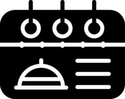 saisonnier menu Créatif icône conception vecteur