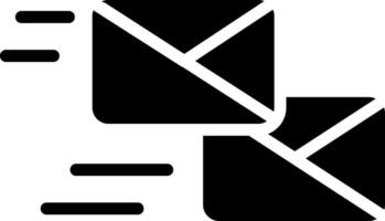 Masse envoi postal Créatif icône conception vecteur