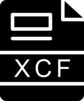 xcf Créatif icône conception vecteur