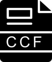 CCF Créatif icône conception vecteur