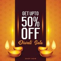 content diwali offre Contexte avec vente détails vecteur