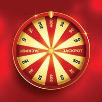 fortune roue loterie la chance élément conception vecteur