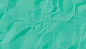 turquoise froissé ridé papier texture Contexte vecteur