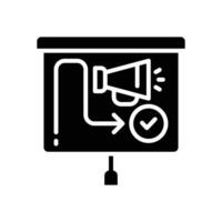 Planification icône. vecteur glyphe icône pour votre site Internet, mobile, présentation, et logo conception.
