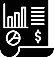 icône de vecteur de rapport d'activité