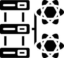icône de vecteur de science des données