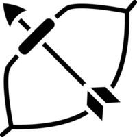 icône de vecteur de flèche d'arc