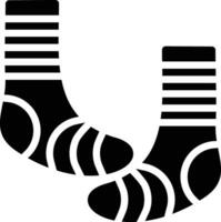 icône de vecteur de chaussettes