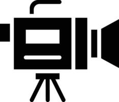 icône de vecteur de caméra vidéo