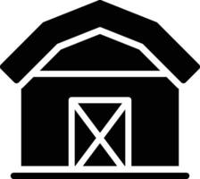 icône de vecteur de grange