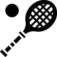 tennis raquette vecteur icône