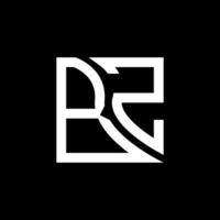 bz lettre logo vecteur conception, bz Facile et moderne logo. bz luxueux alphabet conception