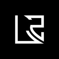 lz lettre logo vecteur conception, lz Facile et moderne logo. lz luxueux alphabet conception