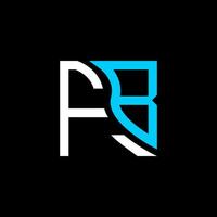fb lettre logo vecteur conception, fb Facile et moderne logo. fb luxueux alphabet conception