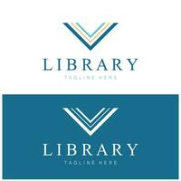 livre ou bibliothèque logo pour les librairies, livre entreprises, éditeurs, encyclopédies, bibliothèques, éducation, numérique livres, vecteurs vecteur