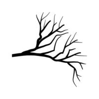 branche icône vecteur. arbre illustration signe. bois de chauffage symbole ou logo. vecteur