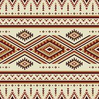 aztèque tribal géométrique vecteur Contexte. sans couture Bande modèle. traditionnel ornement ethnique style. conception pour textile, tissu, vêtements, rideau, tapis, ornement, emballage.
