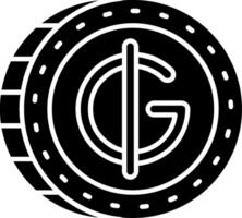 icône de glyphe guarani vecteur