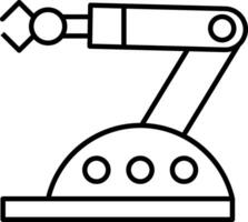 Assemblée ligne icône vecteur