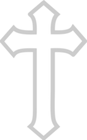 emblème croix vecteur