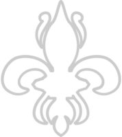 fleur de lis vecteur