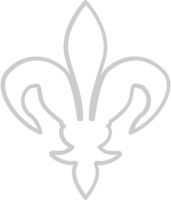 fleur de lis vecteur